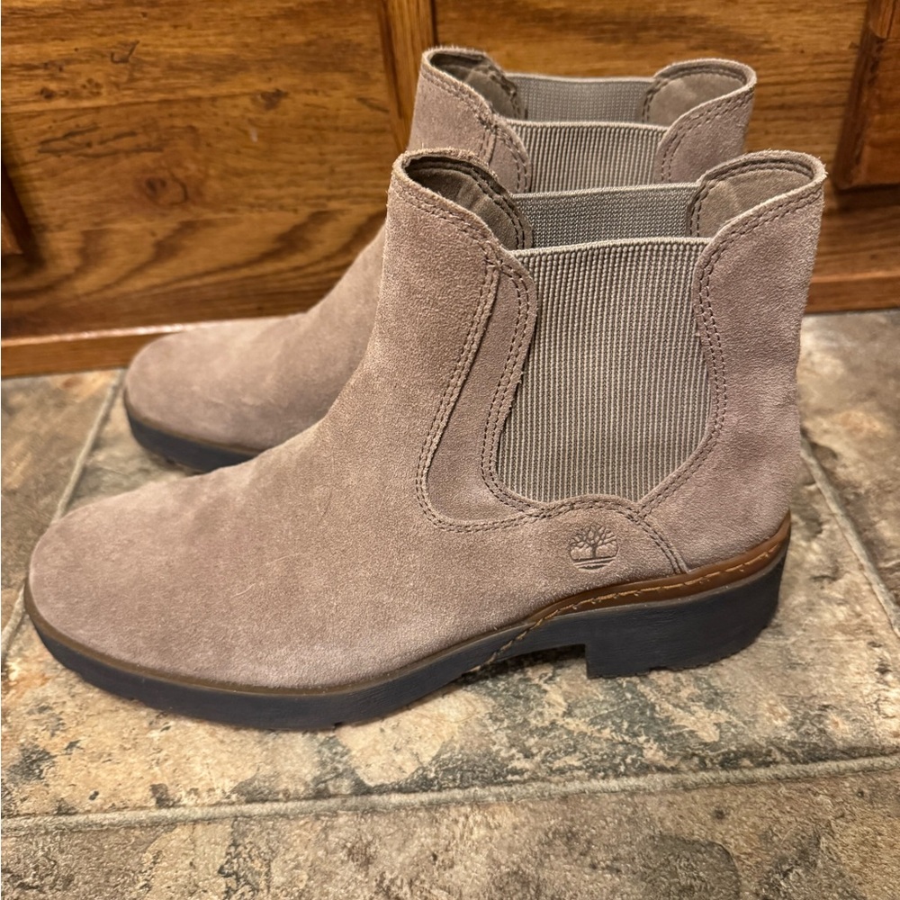 Timberland Women's Ankle Boots - Taupe Suede